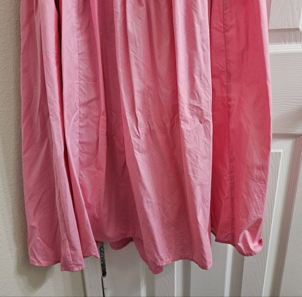 Abercrombie Pink Maxi Dress With Bow In Back - Picture 4 of 11
